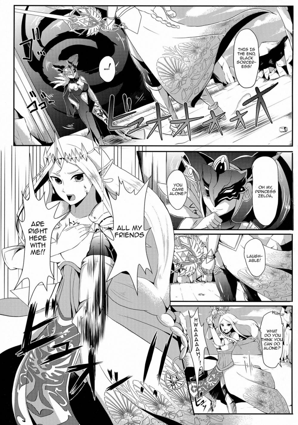 Hentai Manga Comic-Time Travel - Futanari Princess Zelda is Out of Control!-v22m-Read-2